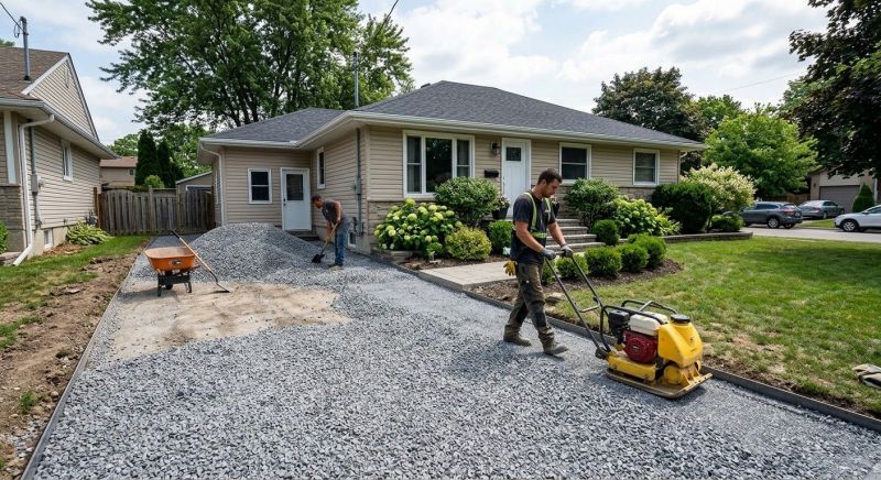 Gravel Parking Installation in Waldorf, MD