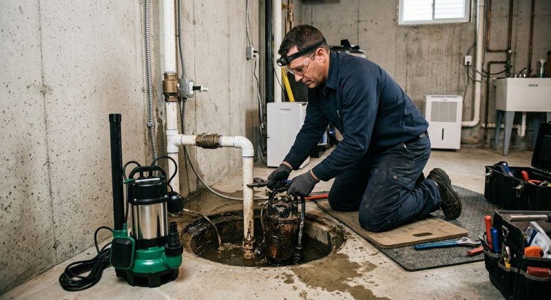 Sump Pump Plumbing in Tuscaloosa, AL