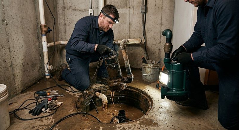 Basement Sump Pump Service in Mobile, AL