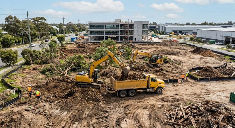 Commercial Land Preparation in Marietta, GA