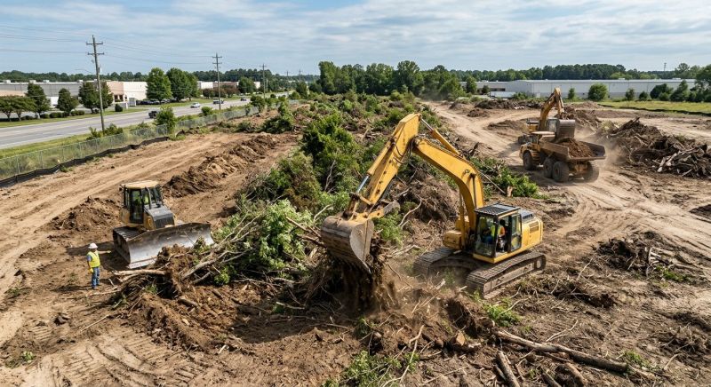 Commercial Site Clearing in Atlanta, GA