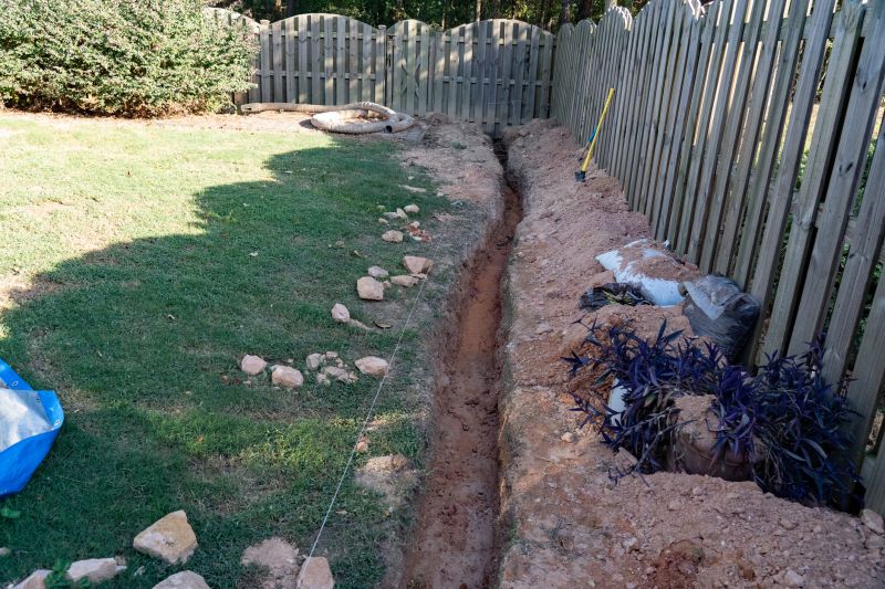 Downspout Trenching in Atlanta, GA