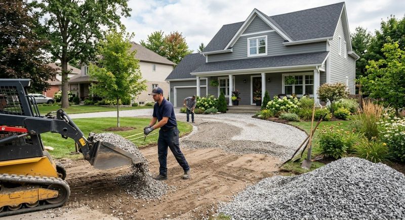Gravel Laying in Calvert County, MD