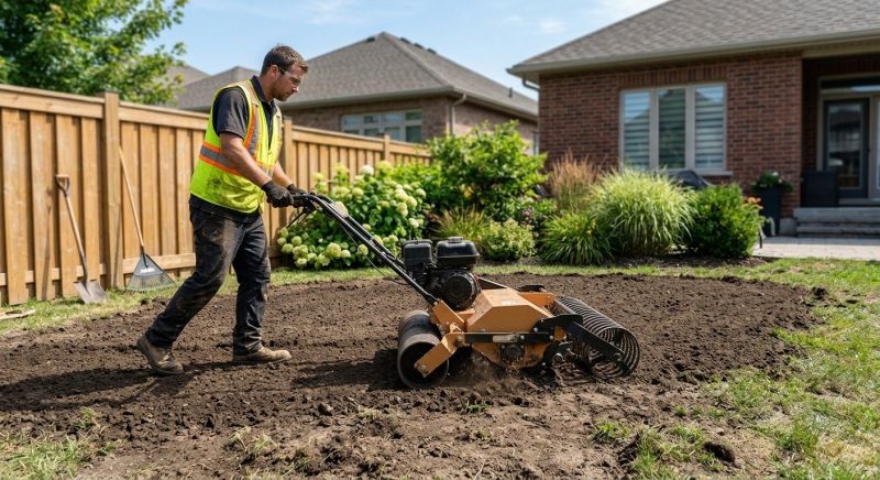 Ground Leveling in Houston, TX