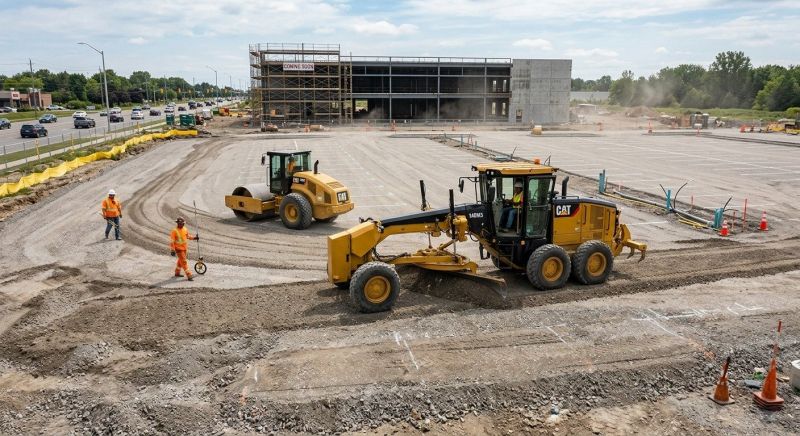 Parking Lot Gravel Repair in Cypress, TX