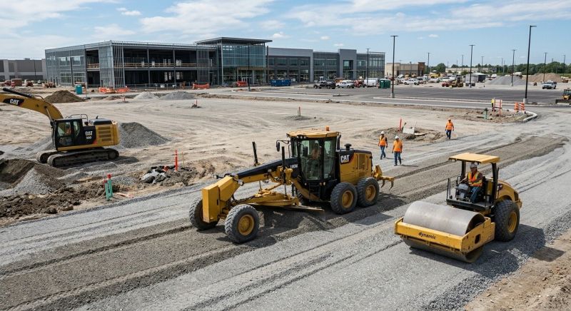 Parking Lot Gravel Repair in Utah County, UT