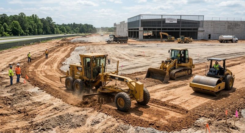 Parking Lot Gravel Repair in Acworth, GA