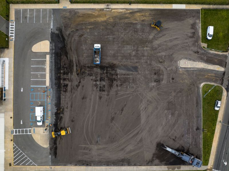 Parking Lot Leveling in Davis County, UT