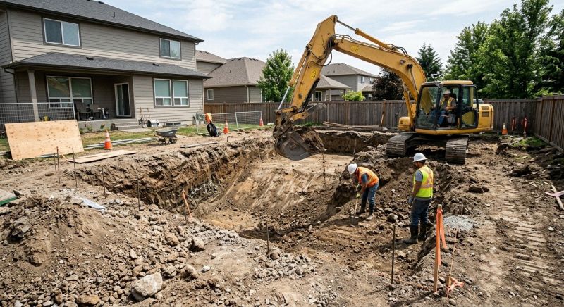 Pond Excavation in Houston, TX